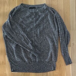 Lane Bryant Charcoal Crew Neck Sweater